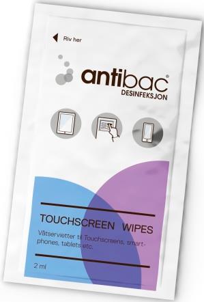 131590 Antibac 603026 Rens ANTIBAC Touchscreen (95) Antibac rens for berøringsskjermer/mobil